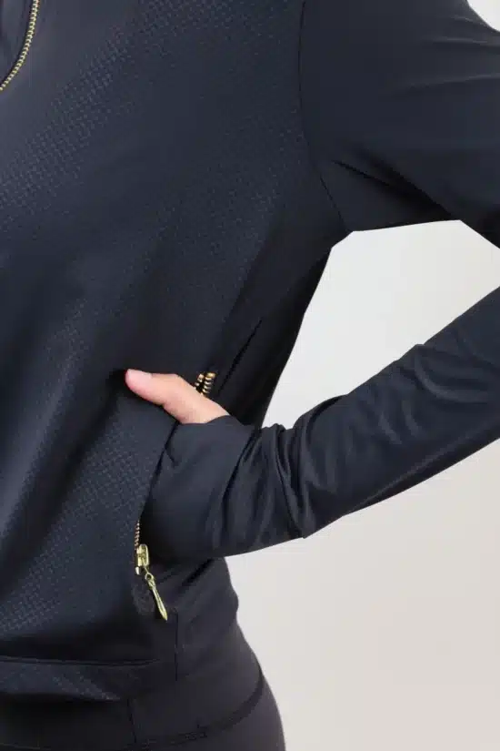 Kismet Light Jacket Carbon "Cat" - Black