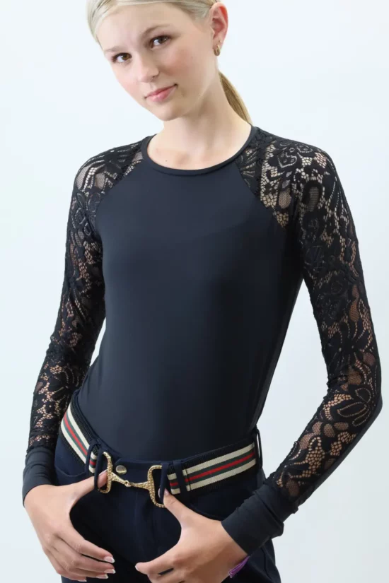 Kismet Training Shirt with Lace Details - Dana