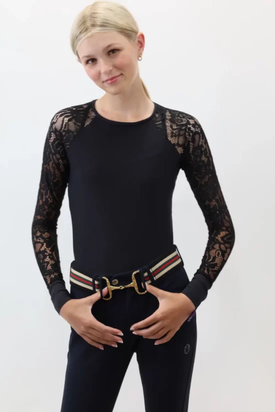 Kismet Training Shirt with Lace Details - Dana