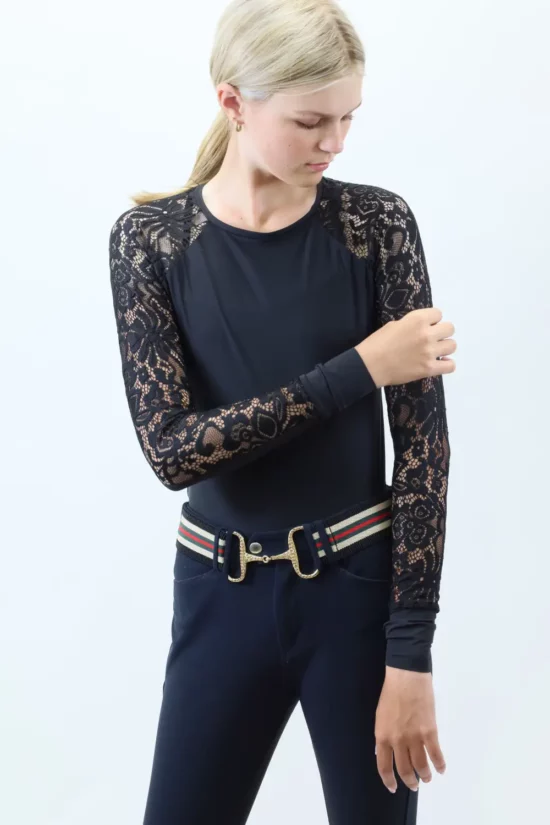 Kismet Training Shirt with Lace Details - Dana