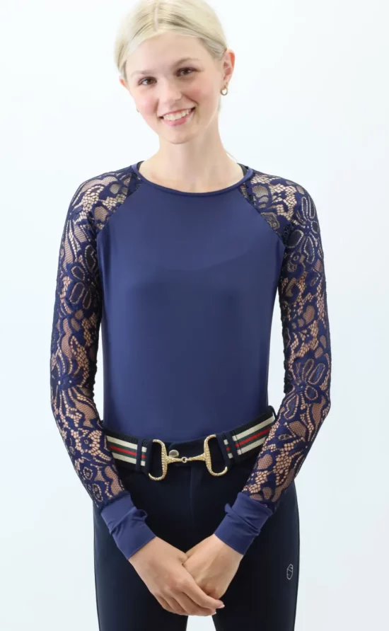 Kismet Training Shirt with Lace Details - Dana