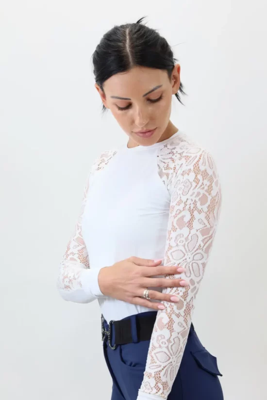 Kismet Training Shirt with Lace Details - Dana