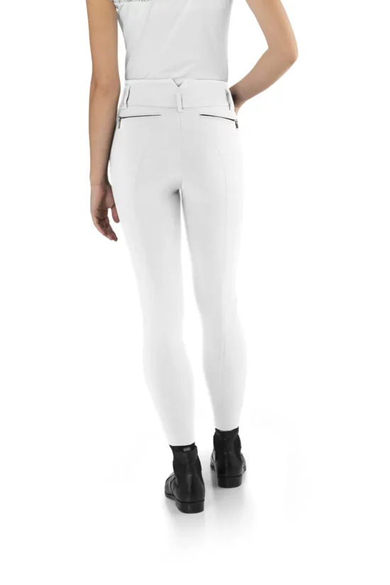 EGO7 High Rise Breeches Show Jumping - White