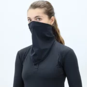 Kismet Face Cover Neck Wrap - Black