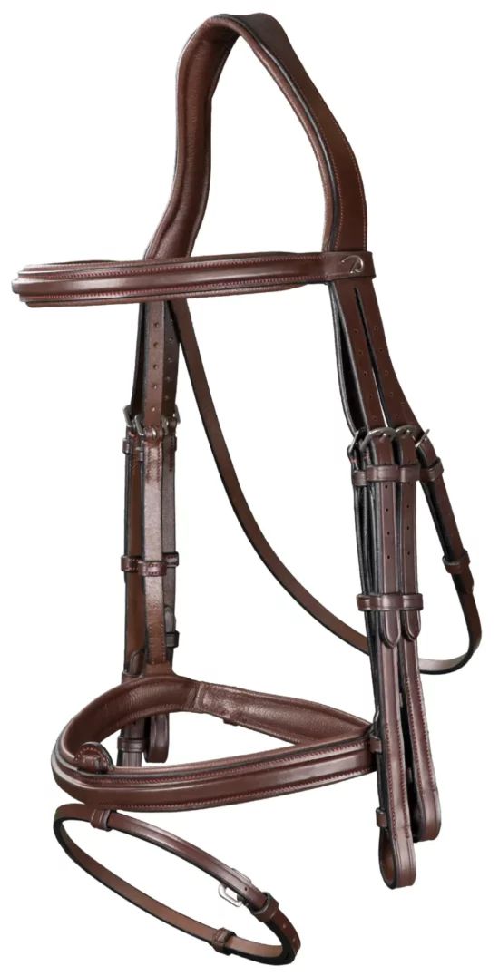 Dyon Flash Noseband Double Bridle