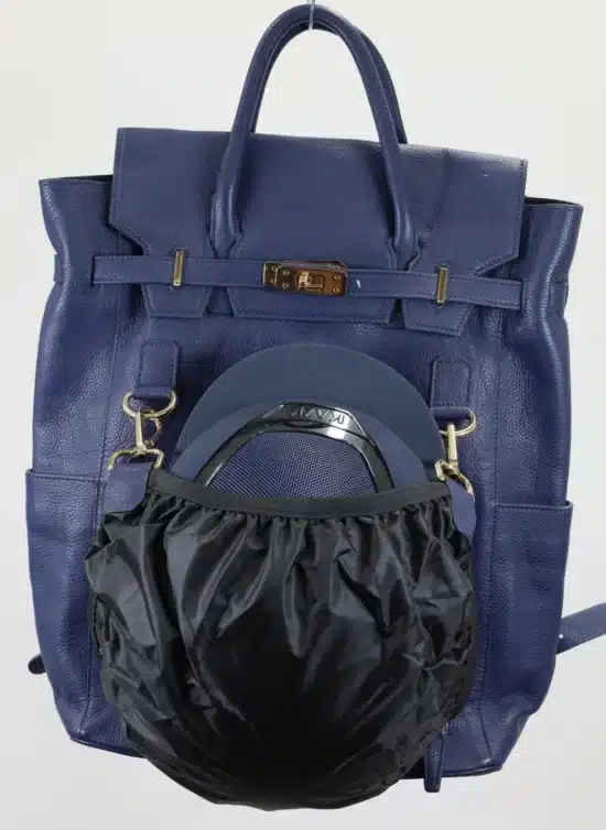 Kismet Leather Tote Bag Backpack - Blue