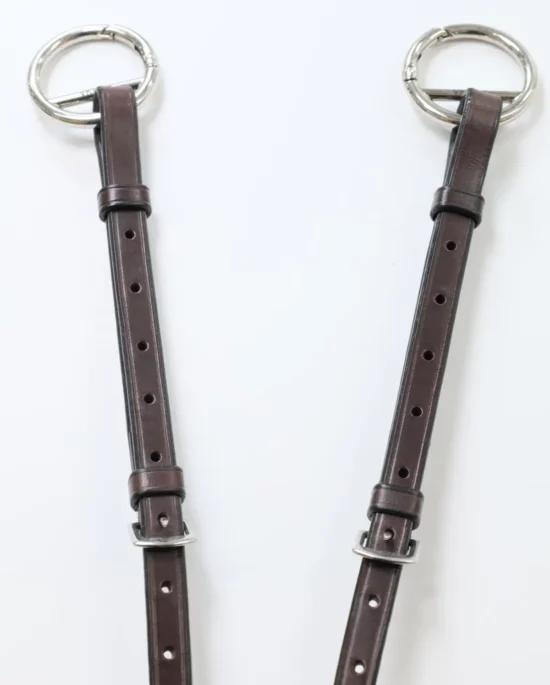 Running Martingale Attachment with Open Snap Ring