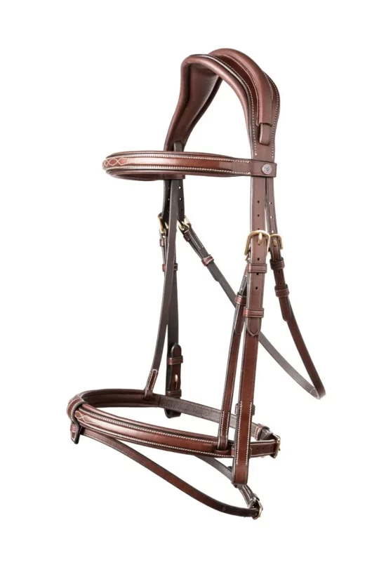 Trust Bridle "Geneva" - Brown/Gold