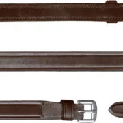 Dyon Double Bridle Leather Curb Reins