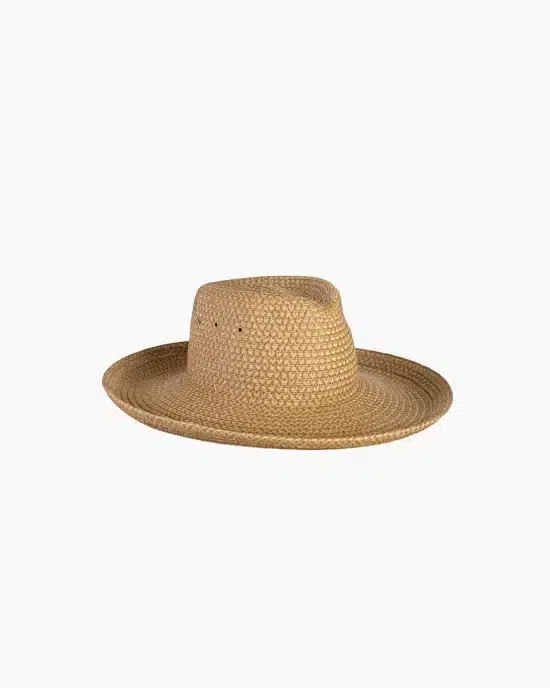 Eric Javits Fedora Straw Hat "Camp Javi"