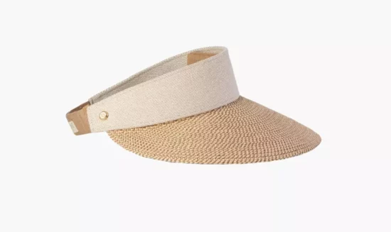 Eric Javits Visor "Arles Champ II" - Peanut/Oatmeal