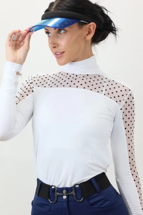 Kismet Schooling Shirt "Alexa Lux" Limited Edition - White Dots