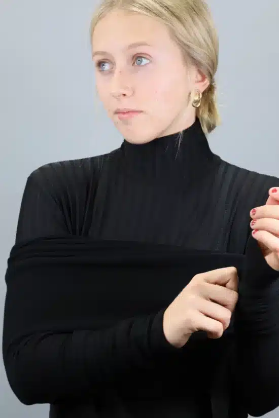 Kismet Schooling Shirt "Alexa Lux" Limited Edition - Black Stripes