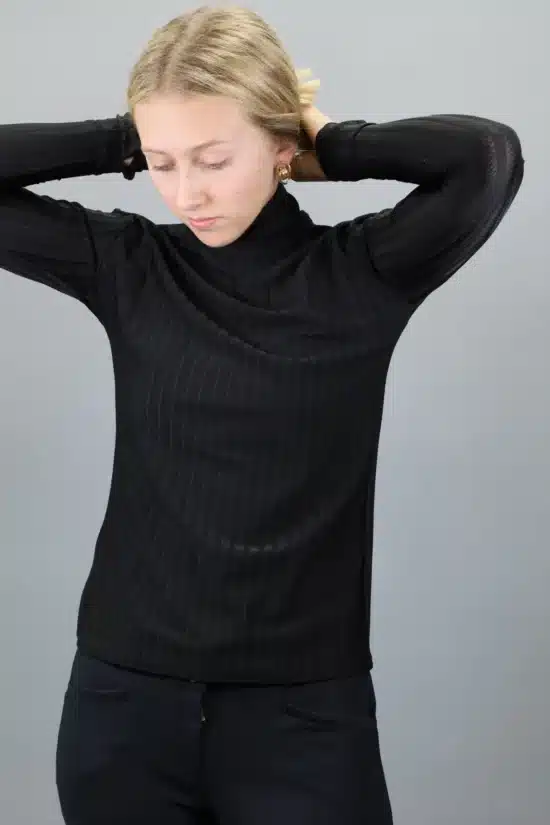 Kismet Schooling Shirt "Alexa Lux" Limited Edition - Black Stripes
