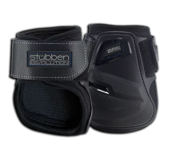 Stubben Fetlock Rear Boots - Black